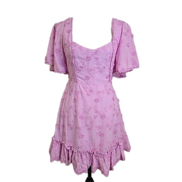 Showpo Fancy A Spritz Mini Dress Lilac Purple Women’s Size 6 NWT - Picture 2 of 9